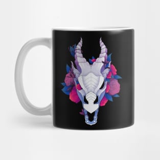 Overgrown Dragon Skull - Bi Mug